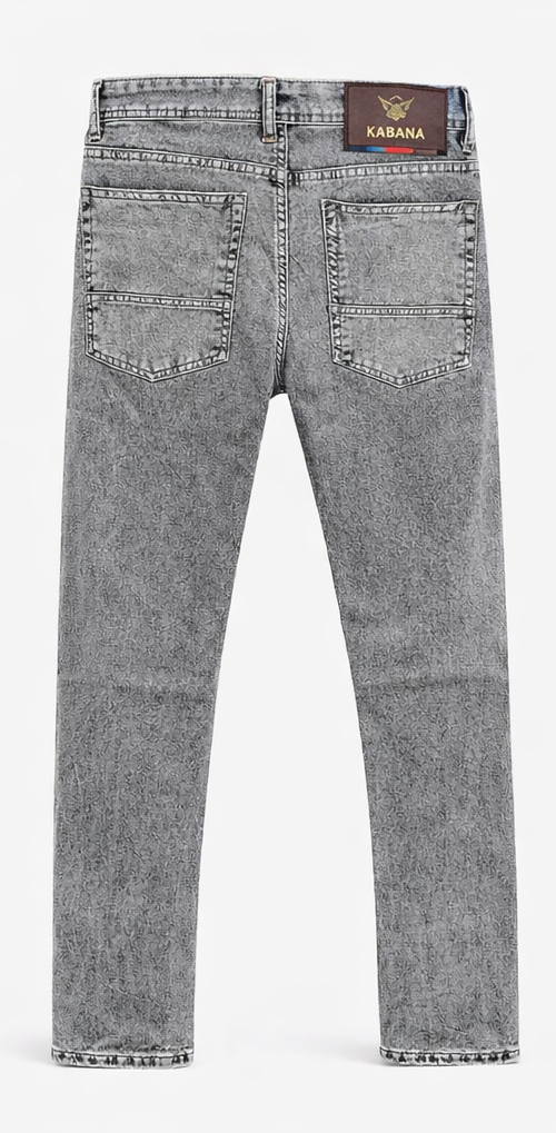 Men Super grey regular Fit Jeans