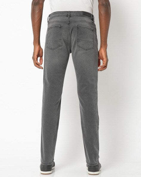 kabana Pure grey straight fit Jeans