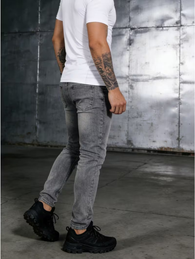 kabana Men smoky grey regular fit Jeans