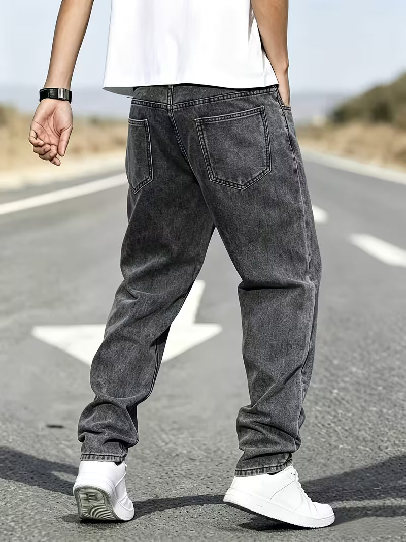 kabana Men trendy grey regular fit Jeans