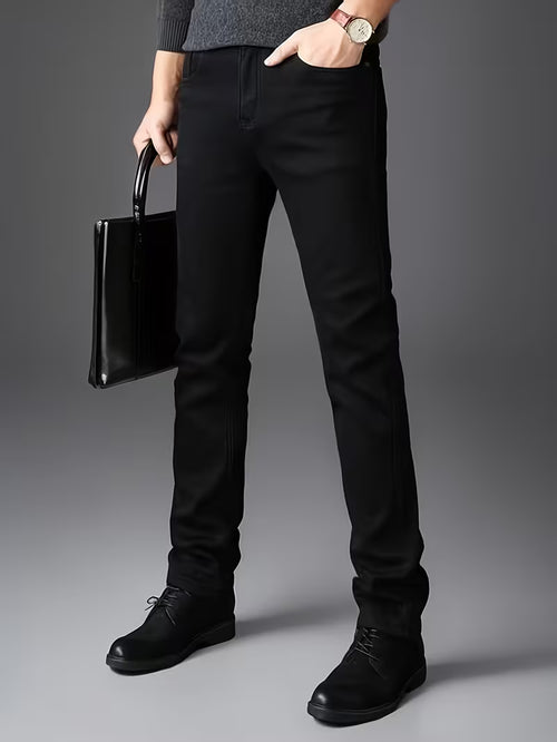 kabana black regular fit stretch Jeans