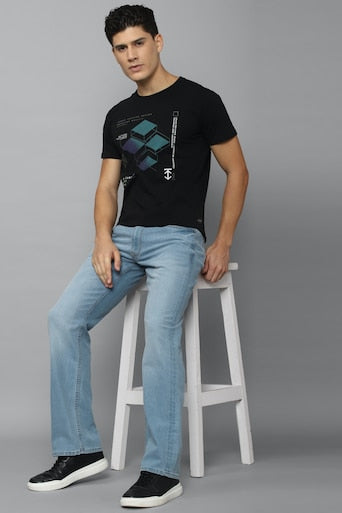 Men light Blue Light regular Fit Jeans