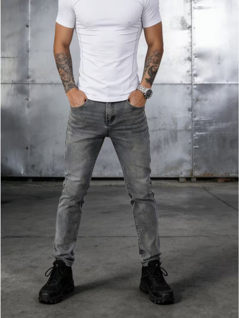 kabana Men smoky grey regular fit Jeans