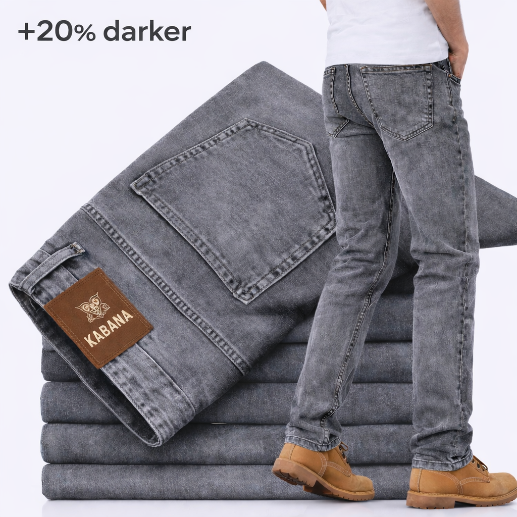 Kabana Light Grey Regular Fit Jeans — Few Pieces Left