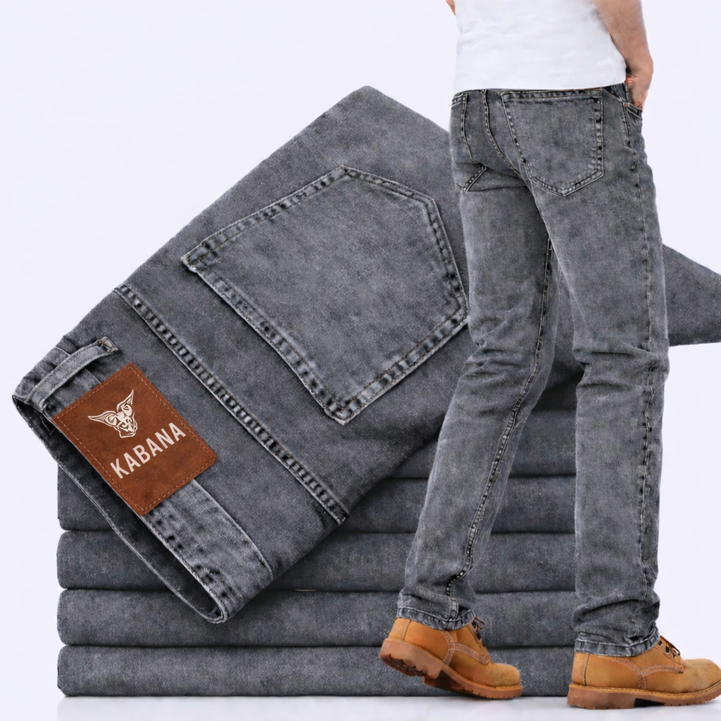 Men charcoal grey regular Fit Jeans (TRENDING)