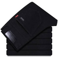 Men jet black regular Fit Jeans