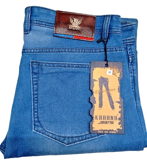 kabana Men Aero blue regular fit stretch Jeans