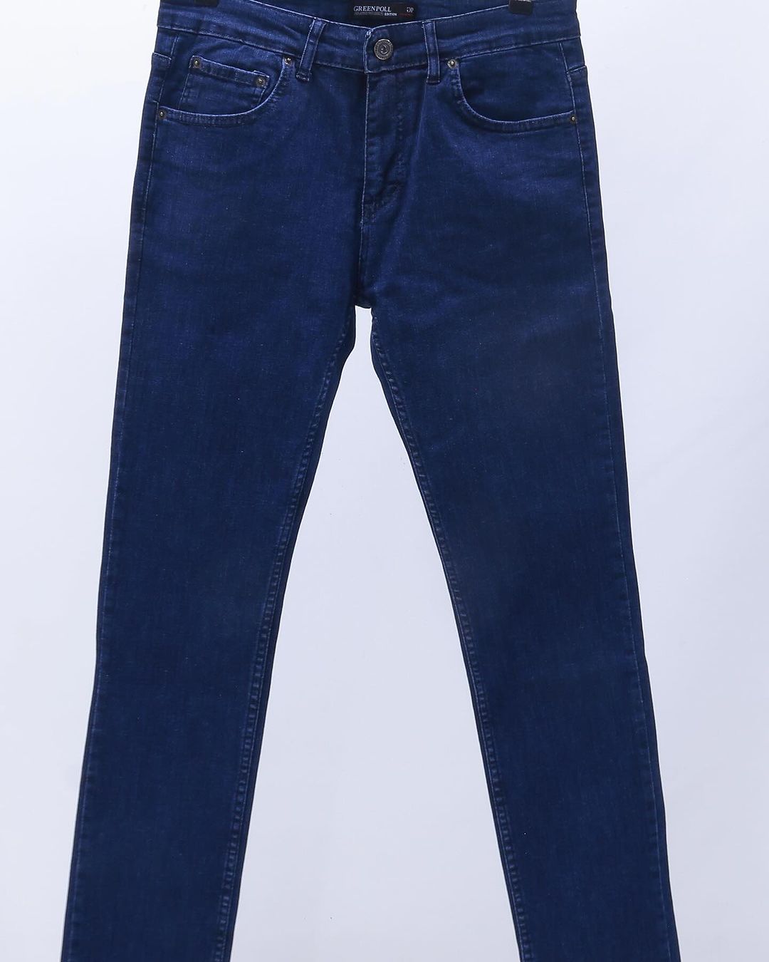 Men deep blue regular comfort Fit Jeans