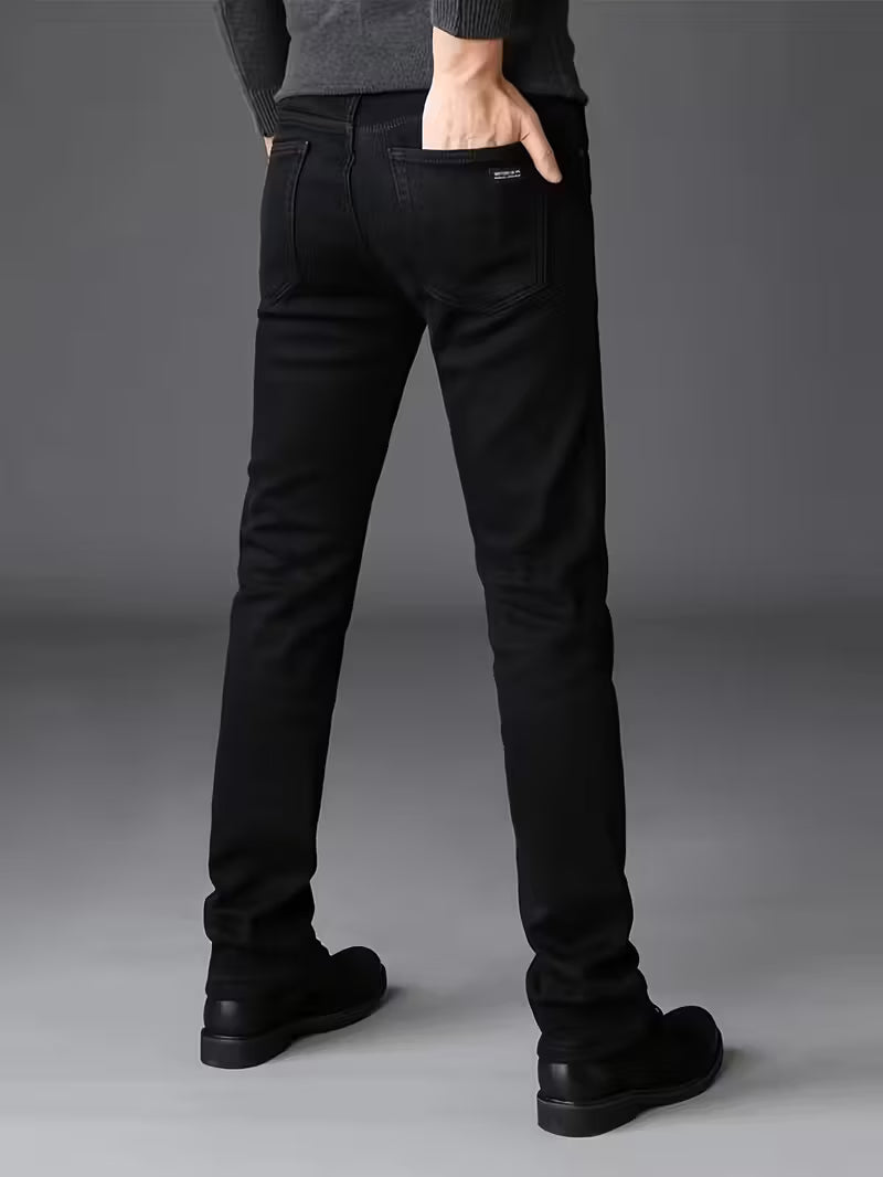 kabana black regular fit stretch Jeans