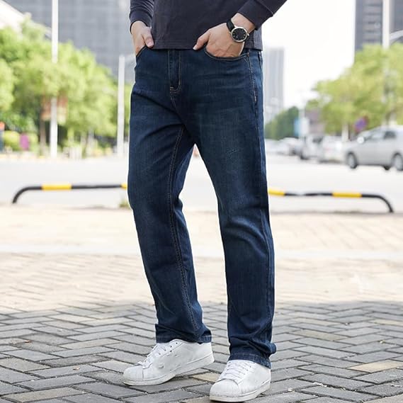 kabana Men Deep blue regular fit stretch Jeans