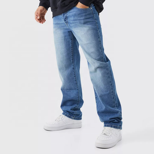 kabana Men husky blue regular Fit formal Jeans