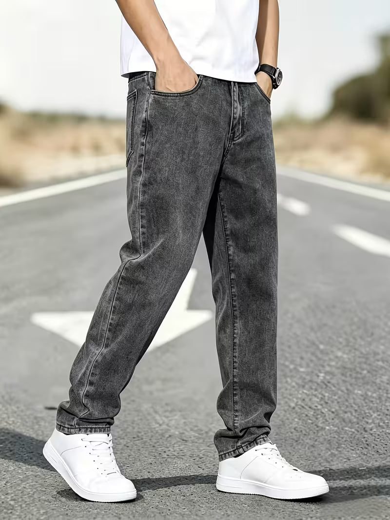 kabana Men trendy grey regular fit Jeans