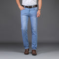 Men sky blue straight Fit Jeans  32, 38 size)